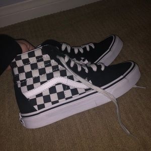 Checkerboard SK8-HI Vans